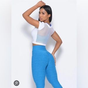 Bombshell sportswear mesh tee